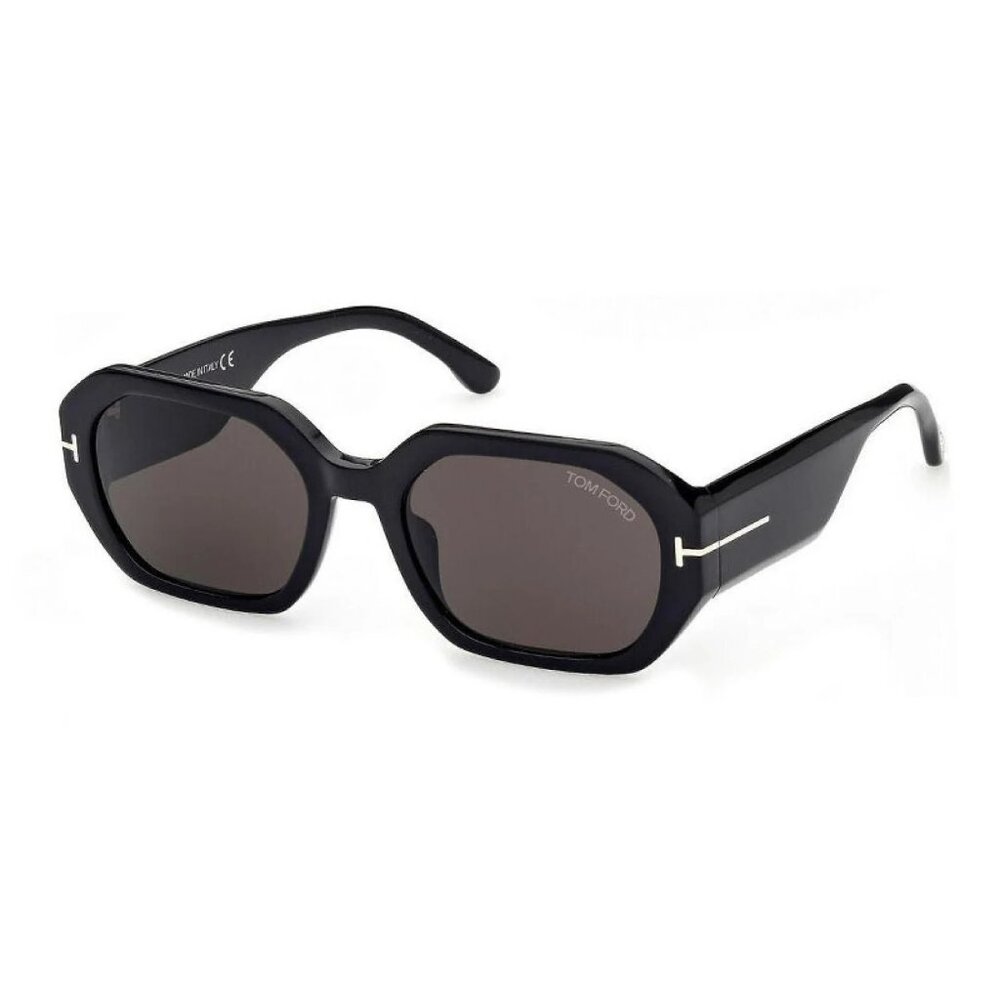 NEW TOM FORD SUNGLASSES BLACK WOMEN RECTANGLE EYEWEAR